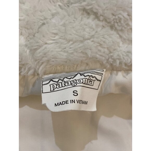 PATAGONIA Women's S Los Gatos Reversible Hooded Fleece Vest White - Picture 9 of 17